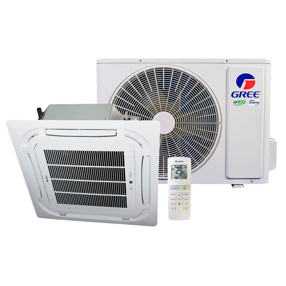 Ar Condicionado Cassete Gree Inverter G-Prime Compact 24000 Btus Frio 220v R-32