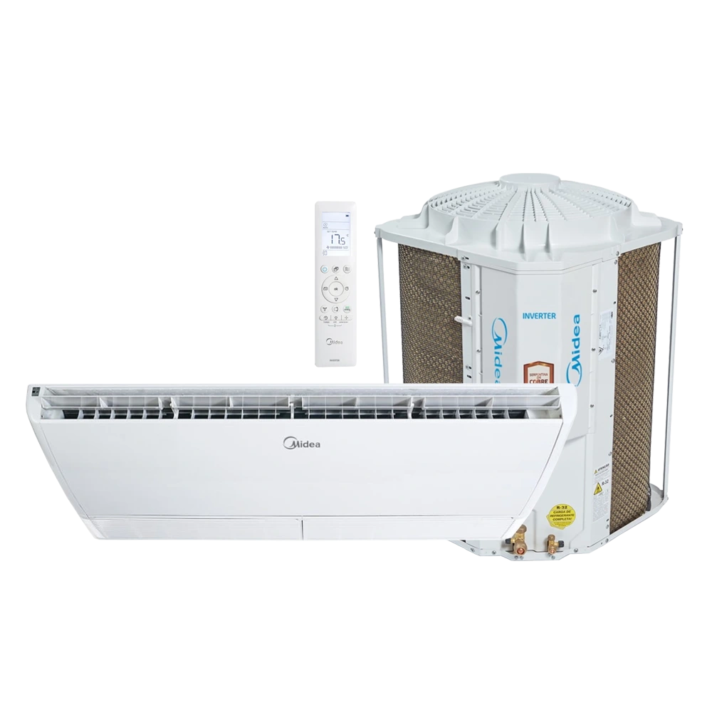 Ar Condicionado Piso Teto Midea Inverter Connect 60000 Btus Frio 220v R-32
